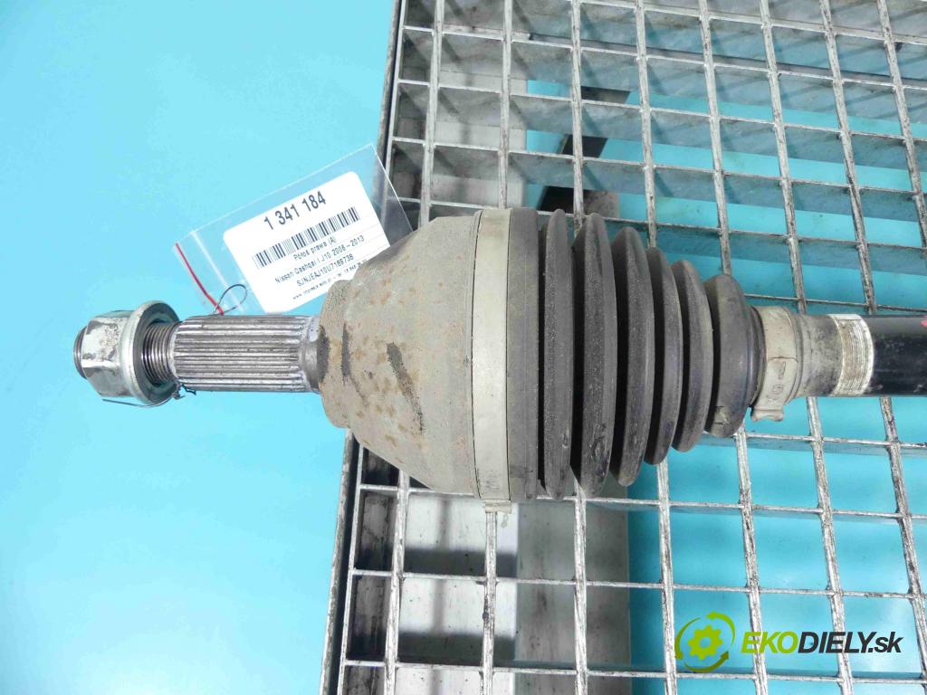 Nissan Qashqai I J10 2006-2013 1.6 dci 131 HP manual 96 kW 1598 cm3 5- poloos pravé  (Poloosy)