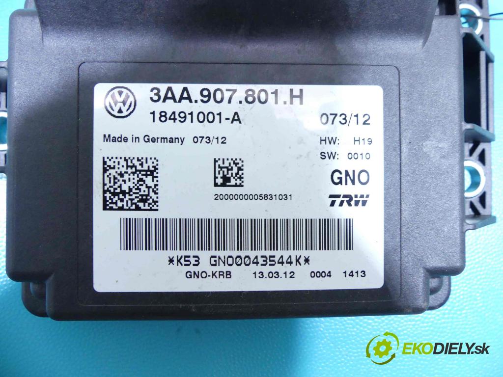 Vw Passat B7 2010-2014 2.0 tdi 140 HP manual 103 kW 1968 cm3 5- modul riadiaca jednotka 3AA907801H (Ostatné)