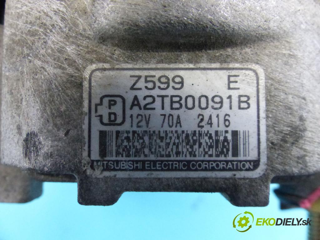 Mazda Demio 1.5 16V 75 hp manual 55 kW 1498 cm3 5- Alternator A2TB0091B (Alternátory)