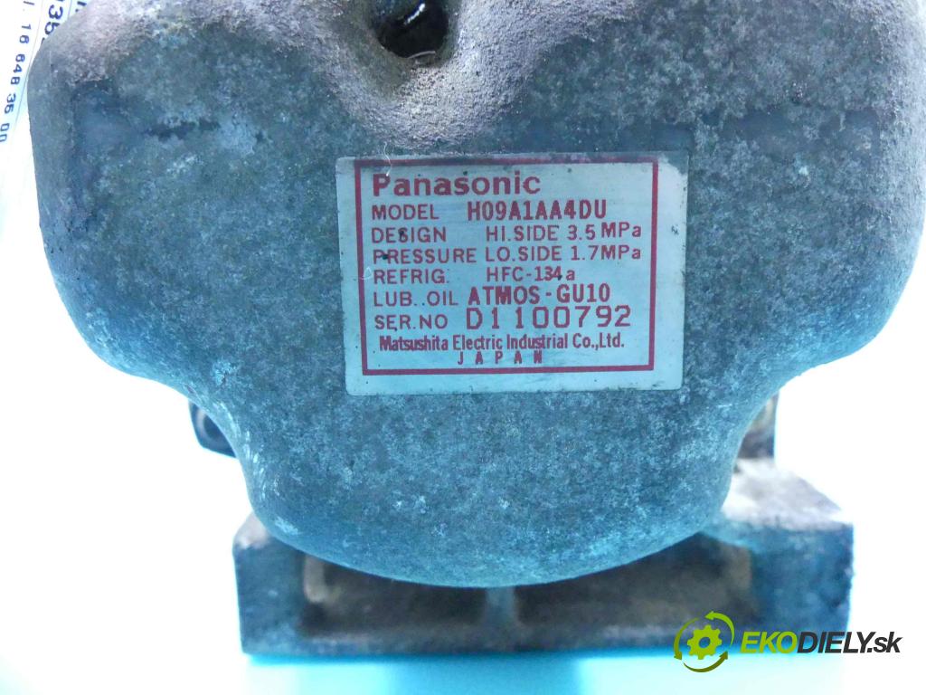 Mazda Demio 1.5 16V 75 HP manual 55 kW 1498 cm3 5- čerpadlo klimatizácie H09A1AA4DU