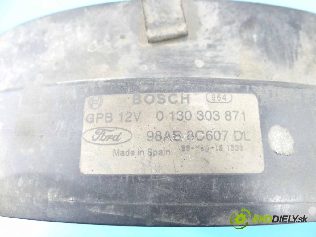 Ford Focus Mk1 1998-2004 1.6 16V 101 HP manual 74 kW 1596 cm3 5- Ventilátor chladiča 0130303871