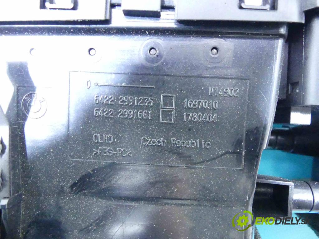 Bmw X1 E84 2009-2015 2.0d 136 HP manual 100 kW 1995 cm3 5- Mřížka: kúrenia stredová 2991235 (Mriežky kúrenia (fukáre))