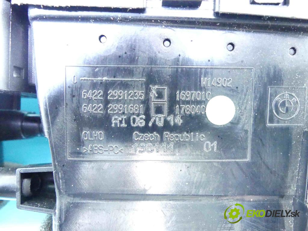 Bmw X1 E84 2009-2015 2.0d 136 HP manual 100 kW 1995 cm3 5- Mřížka: kúrenia stredová 2991235 (Mriežky kúrenia (fukáre))