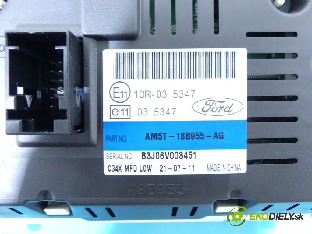 Ford C-Max II 2010-2019 1.6 tdci 116 HP manual 85 kW 1560 cm3 5- Zobrazit: AM5T-18B955-AG (Prístrojové dosky, displeje)