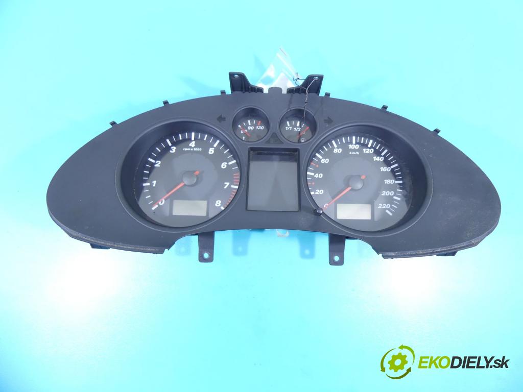 Seat Ibiza III 6L 2002-2008 1.4 16V 101 HP manual 74 kW 1390 cm3 3- prístrojovka/ budíky 6L0920820H (Prístrojové dosky, displeje)