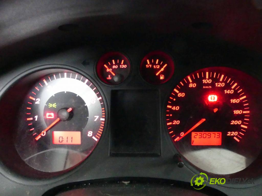 Seat Ibiza III 6L 2002-2008 1.4 16V 101 HP manual 74 kW 1390 cm3 3- prístrojovka/ budíky 6L0920820H (Prístrojové dosky, displeje)