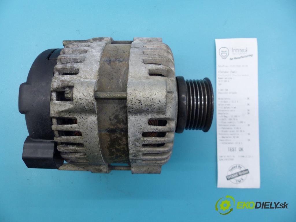 Chevrolet Orlando 1.8 16V 141 hp manual 104 kW 1796 cm3 5- Alternator 13579667 (Alternátory)