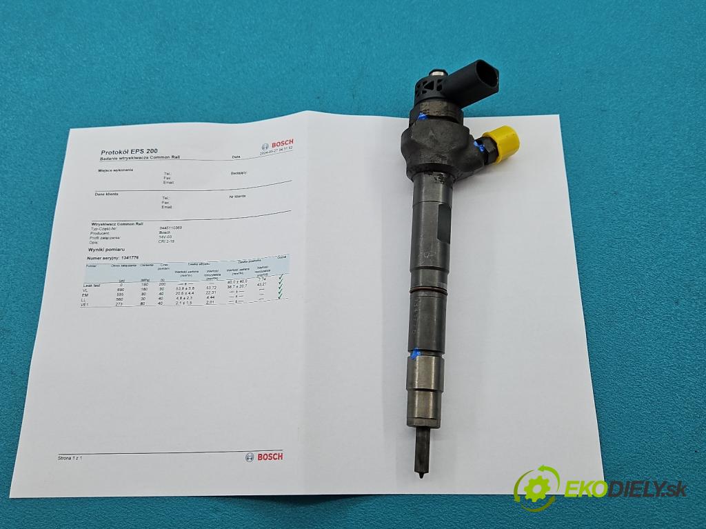 Vw Passat B7 2010-2014 2.0 tdi 140 HP manual 103 kW 1968 cm3 5- vstrek 0445110369 (Vstrekovače)
