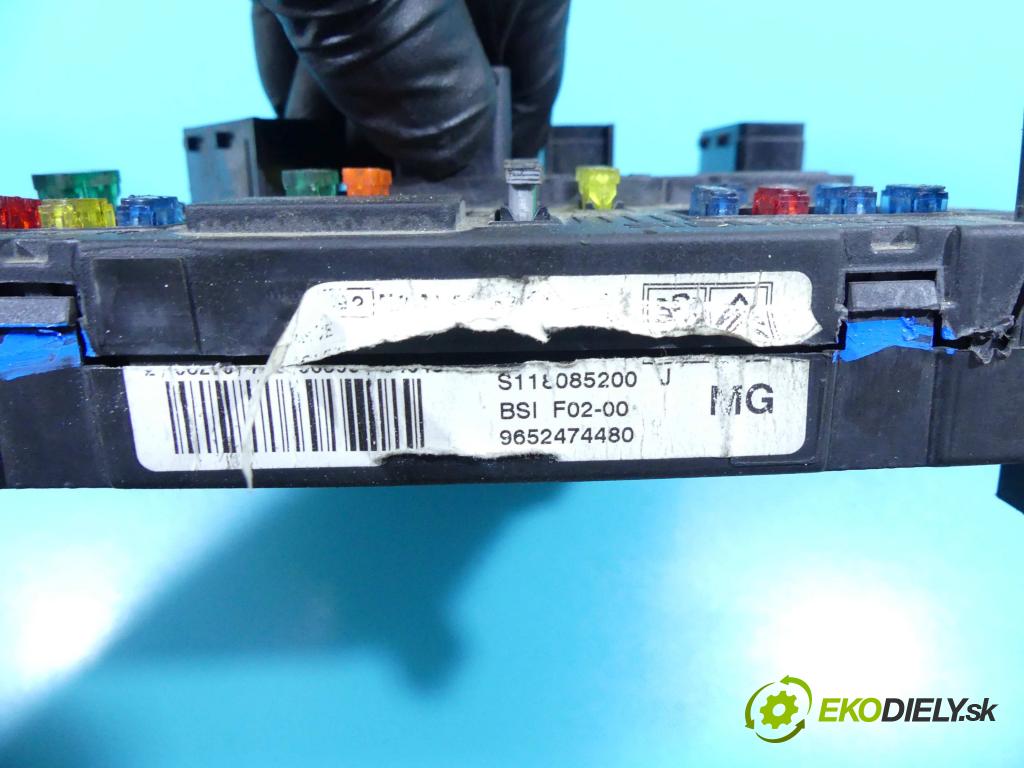 Citroen C3 I 2002-2009 1.4 hdi 68 HP manual 50 kW 1398 cm3 5- modul riadiaca jednotka 9652474480 (Ostatné)