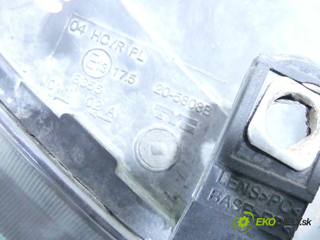 Seat Toledo II 1998-2004 1.9 tdi 110 HP manual 81 kW 1896 cm3 4- Reflektor: pravý  (Pravé)