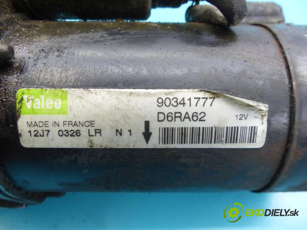 Opel Corsa B 1993-1999 1.4 60 HP manual 44 kW 1389 cm3 5- štartér D6RA62 (Štartéry)