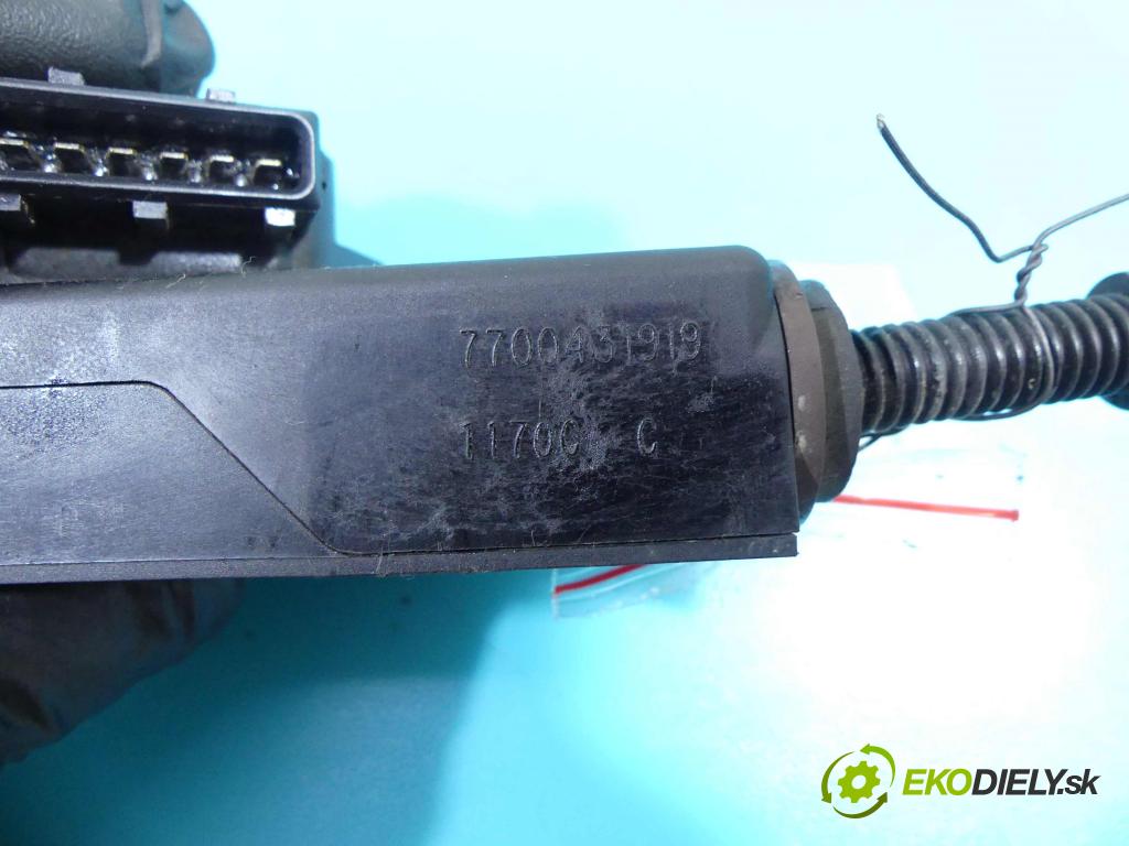 Renault Scenic I 1996-2003 1.9 dci 102 HP manual 75 kW 1870 cm3 5- pedále 7700431919 (Pedále)