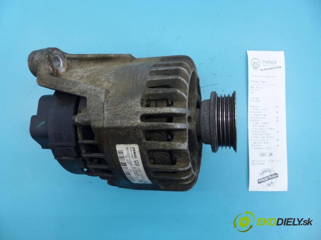 Fiat Albea 1.4 77 HP manual 57 kW 1368 cm3 4- Alternator 51700675 (Alternátory)