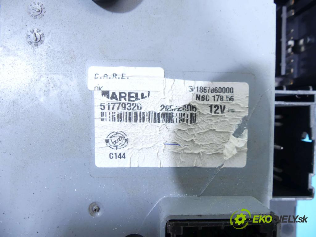 Fiat Albea 1.4 77 HP manual 57 kW 1368 cm3 4- riadiaca jednotka motora IAW5SF.MP