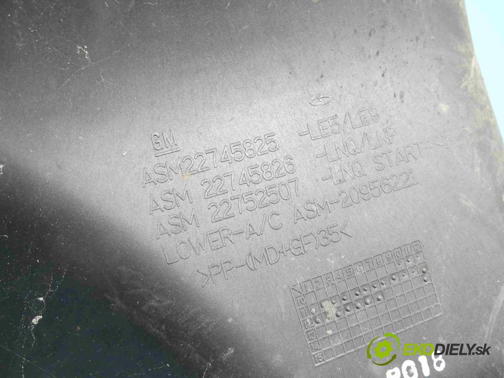 Chevrolet Captiva 2.2 VCDI 184hp manual 135 kW 2231 cm3 5- obal filtra vzduchu 22745825 (Obaly filtrov vzduchu)