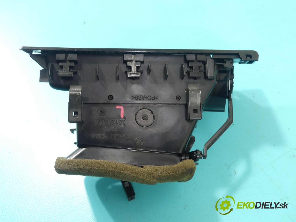 Vw Passat B8 2014 - 2.0 tdi 150 HP manual 110 kW 1968 cm3 5- Mřížka: kúrenia stredová 3G0919204C (Mriežky kúrenia (fukáre))