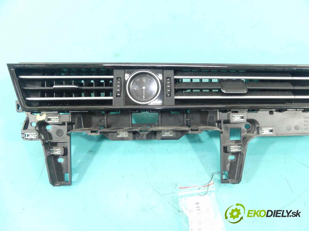 Vw Passat B8 2014 - 2.0 tdi 150 HP manual 110 kW 1968 cm3 5- Mřížka: kúrenia stredová 3G0919204C (Mriežky kúrenia (fukáre))