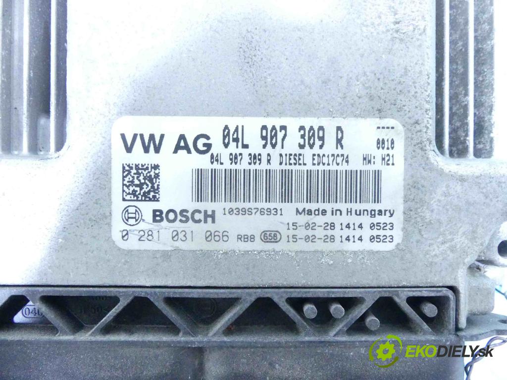 Vw Passat B8 2014 - 2.0 tdi 150 hp manual 110 kW 1968 cm3 5- řídící jednotka motoru 04L907309R