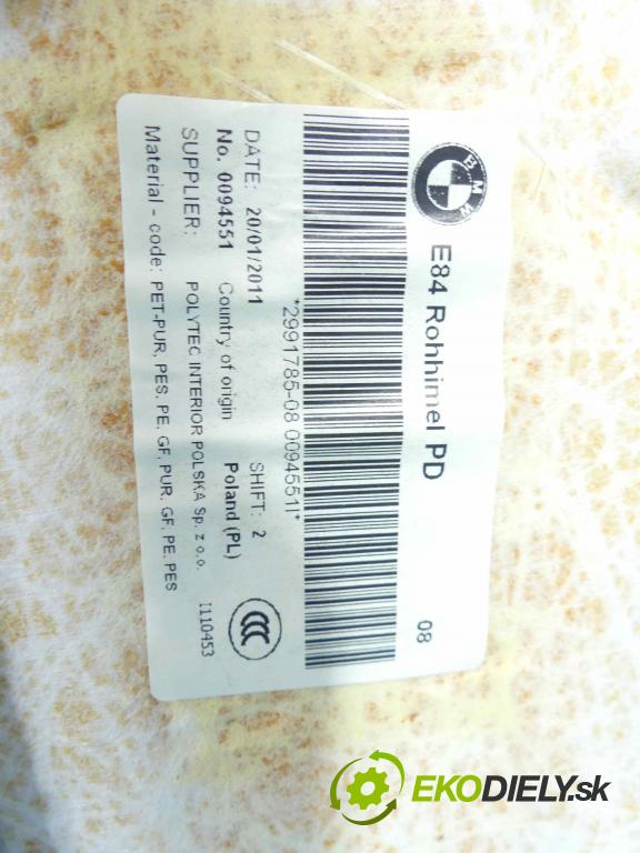 Bmw X1 E84 2009-2015 Do tlaku /