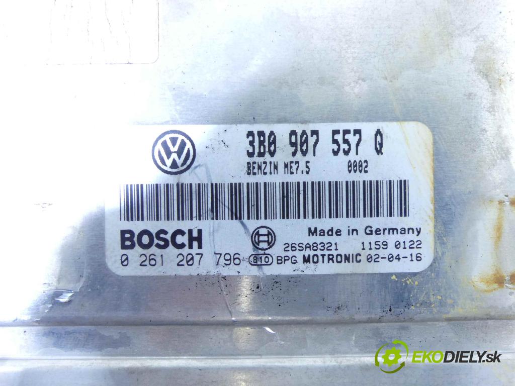 Vw Passat B5 1995-2005 2.0 20V 131 hp manual 96 kW 1999 cm3 4- řídící jednotka motoru 0261207796