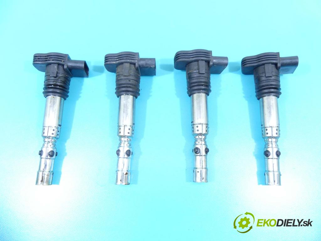 Vw Passat B5 1995-2005 2.0 20V 131 HP manual 96 kW 1999 cm3 4- cievka zapaľovacia 06A905115D (Zapaľovacie cievky, moduly)