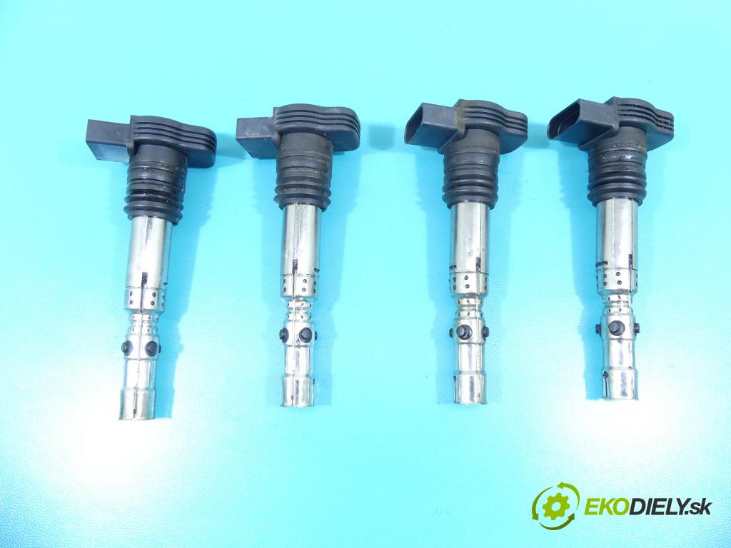 Vw Passat B5 1995-2005 2.0 20V 131 HP manual 96 kW 1999 cm3 4- cievka zapaľovacia 06A905115D (Zapaľovacie cievky, moduly)