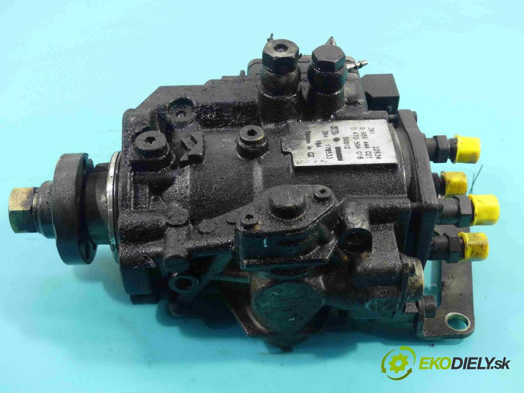 Opel Vectra B 1995-2002 2.2 dti 125 HP manual 92 kW 2172 cm3 4- čerpadlo vstrekovacia 0470504016 (Vstrekovacie čerpadlá)