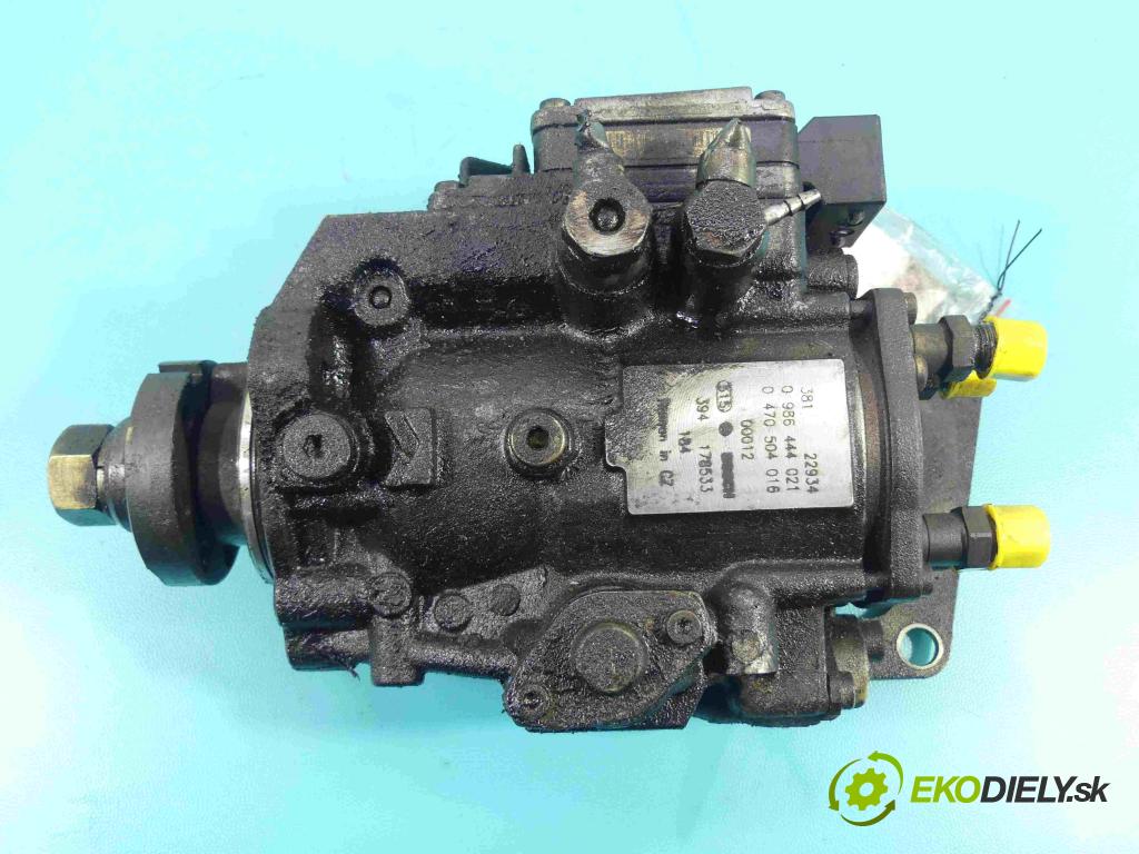 Opel Vectra B 1995-2002 2.2 dti 125 HP manual 92 kW 2172 cm3 4- čerpadlo vstrekovacia 0470504016 (Vstrekovacie čerpadlá)