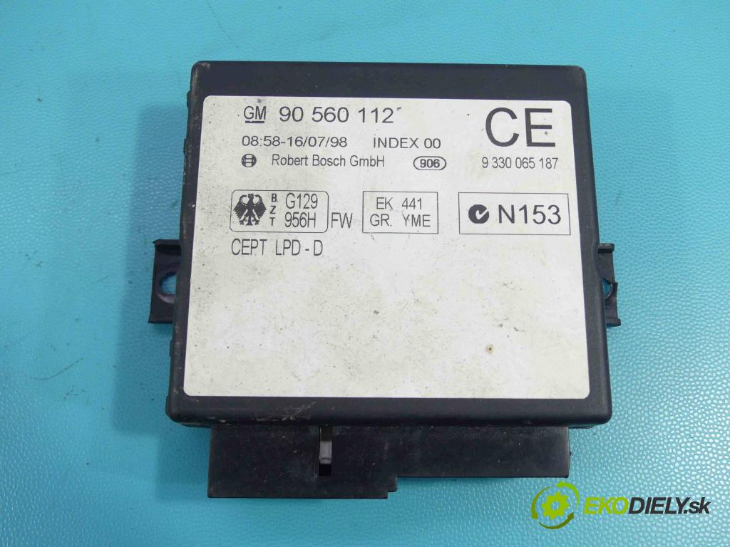 Opel Astra II 1998-2009 1.6 16V 101 hp manual 74 kW 1598 cm3 5- řídící jednotka motoru 09355929