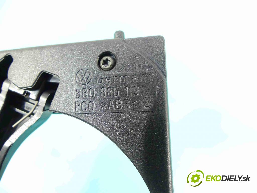 Skoda Superb I 2001-2008 1.9 tdi 131 HP manual 96 kW 1896 cm3 4- Rukojeť: na nápoje: 3B0885119 (Úchyty, držiaky na nápoje)