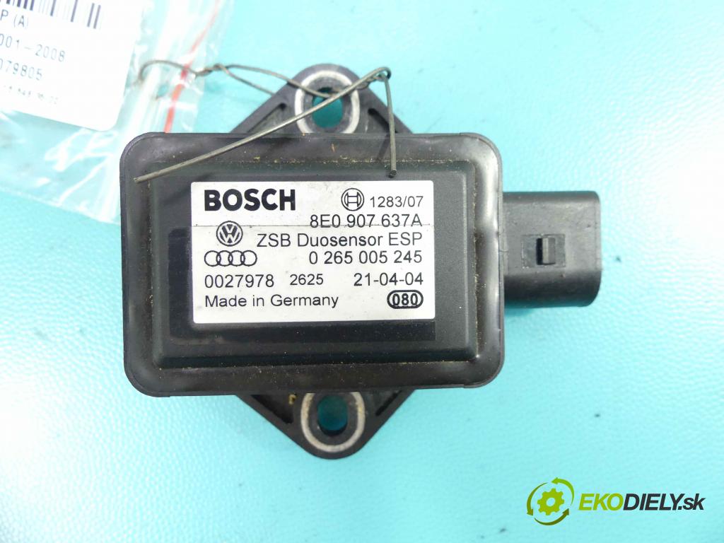 Skoda Superb I 2001-2008 1.9 tdi 131 hp manual 96 kW 1896 cm3 4- snímač ESP 8E0907637A