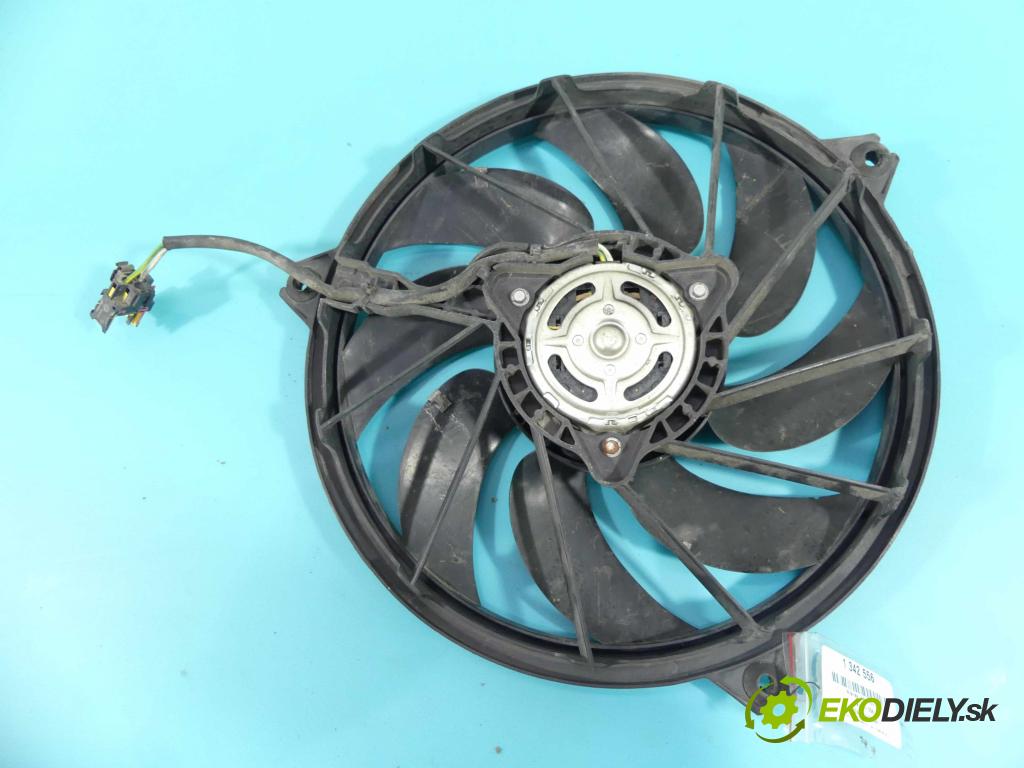 Peugeot 206 1.4 hdi 68 HP manual 50 kW 1398 cm3 5- Ventilátor chladiča 9637194080