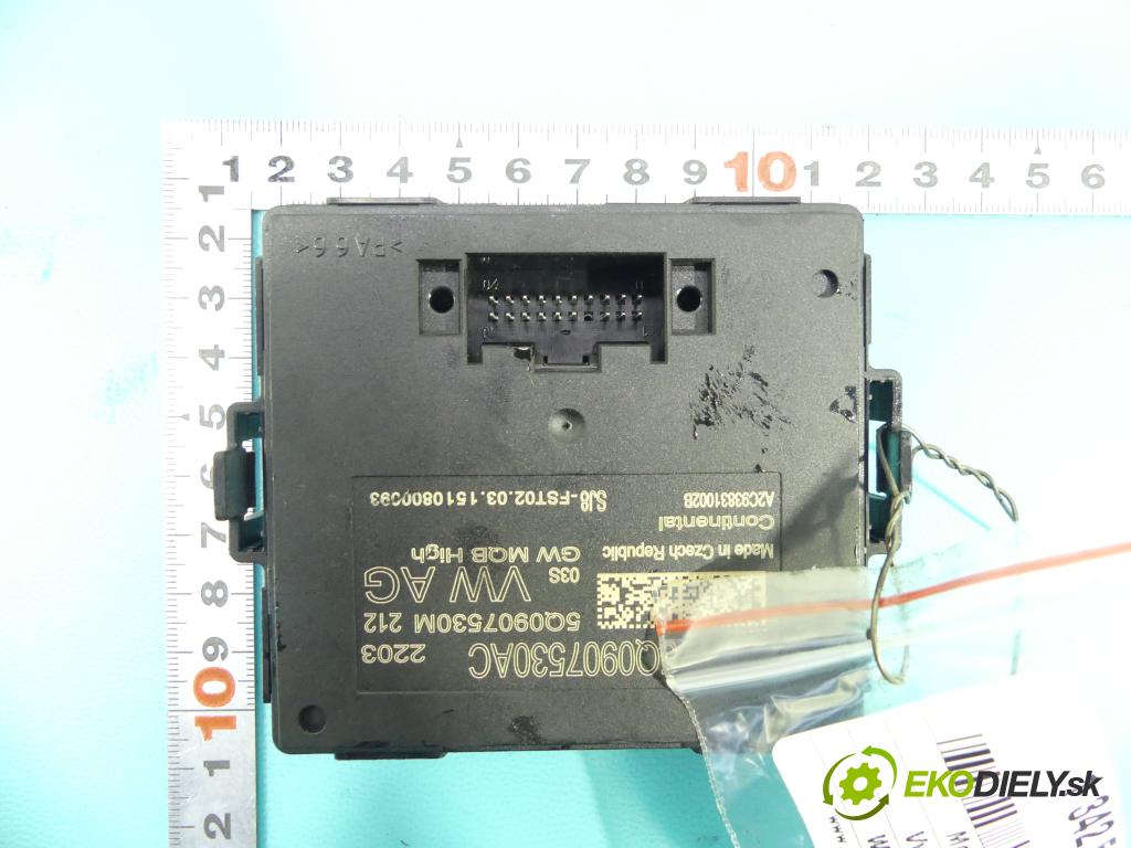 Vw Passat B8 2014 - 2.0 tdi 150 HP manual 110 kW 1968 cm3 5- modul riadiaca jednotka 5Q0907530AC (Ostatné)