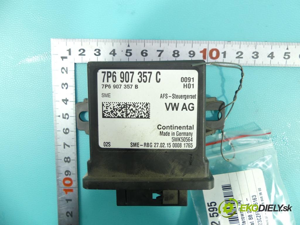 Vw Passat B8 2014 - 2.0 tdi 150 HP manual 110 kW 1968 cm3 5- modul riadiaca jednotka 7P6907357C (Ostatné)