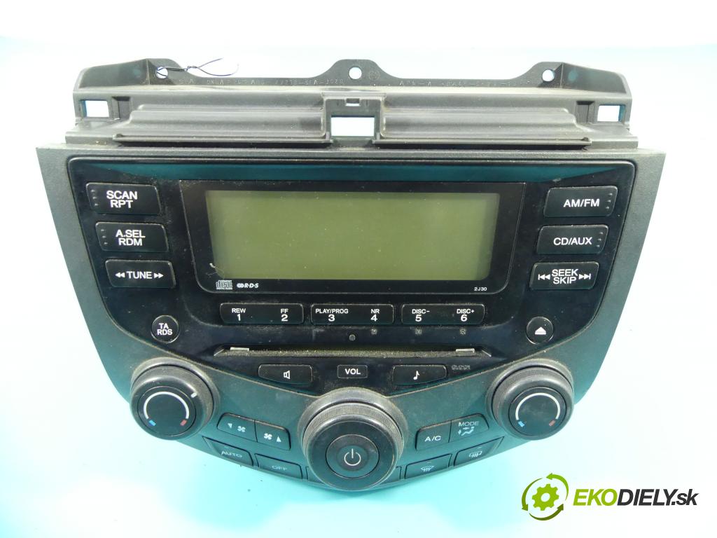 Honda Accord VII 2002-2008 2.0 16V 155 HP manual 114 kW 1998 cm3 4- Radio originál