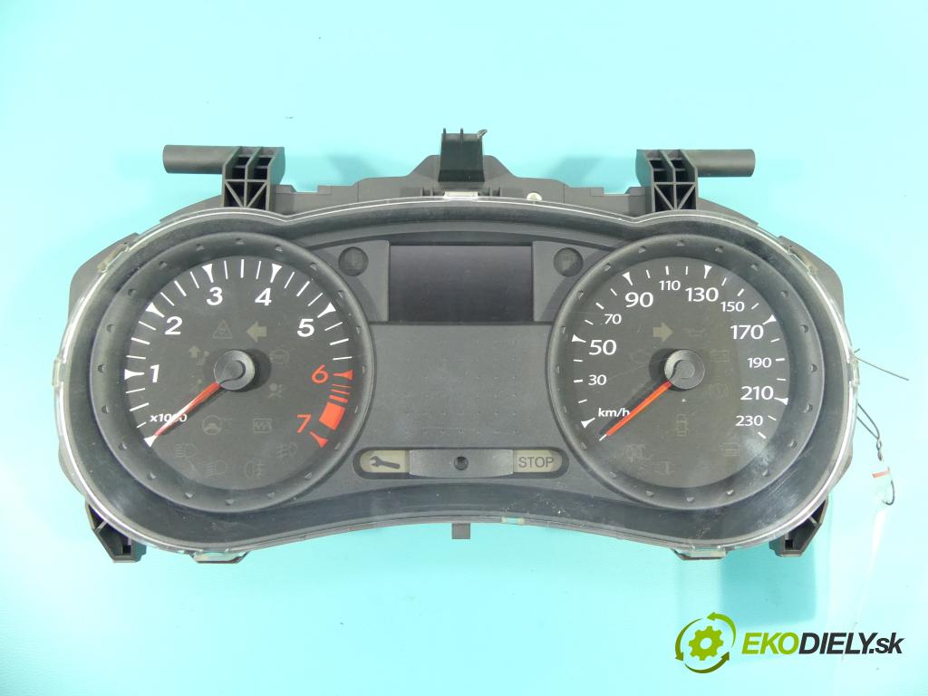 Renault Clio III 2005-2012 1,2.0 16V 75 HP manual 55 kW 1149 cm3 5- prístrojovka/ budíky 8200820993-C (Prístrojové dosky, displeje)