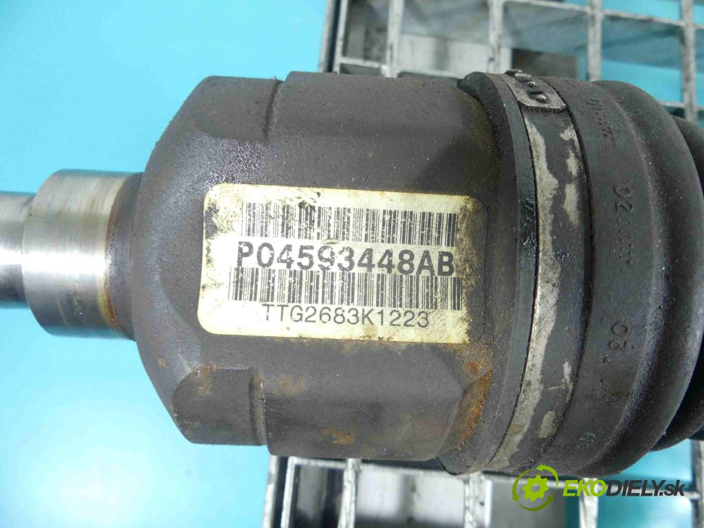 Chrysler Sebring II 2000-2006 2.0 16V 141 HP automatic 104 kW 1996 cm3 4- poloos predné pravé P04593448AB