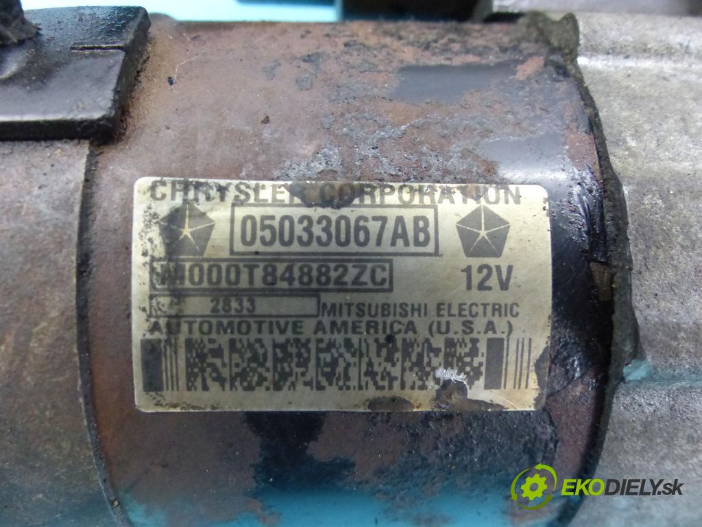 Chrysler Sebring II 2000-2006 2.0 16V 141 HP automatic 104 kW 1996 cm3 4- štartér M000T84882ZC (Štartéry)