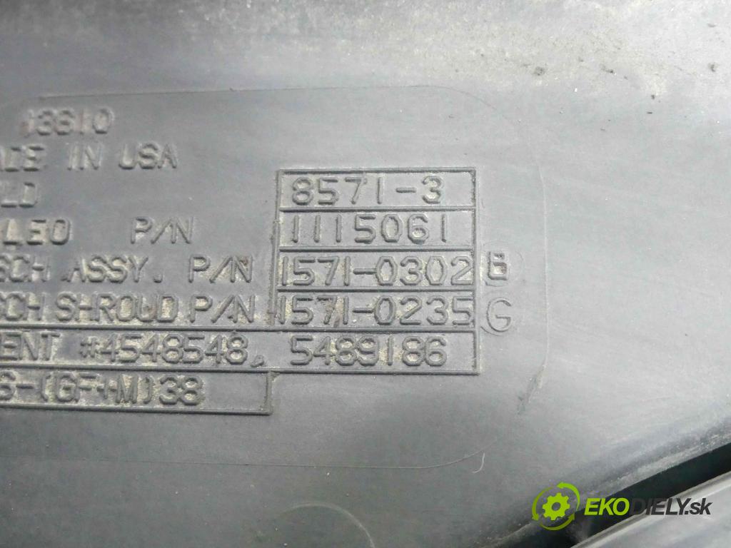 Chrysler Sebring II 2000-2006 2.0 16V 141 HP automatic 104 kW 1996 cm3 4- Ventilátor chladiča 04598014AB