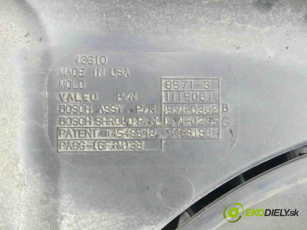 Chrysler Sebring II 2000-2006 2.0 16V 141 HP automatic 104 kW 1996 cm3 4- Ventilátor chladiča 04598014AB