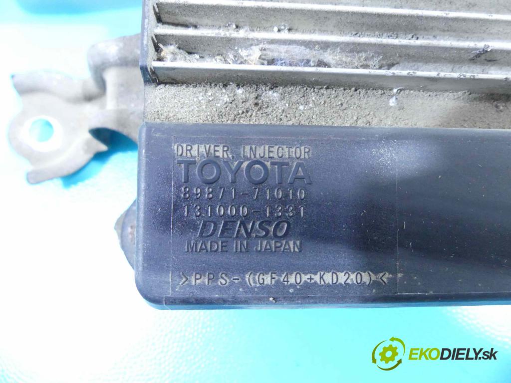 Toyota Avensis II T25 2003-2008 2.0 D4D 126 HP manual 93 kW 1998 cm3 5- modul riadiaca jednotka 89871-71010 (Ostatné)