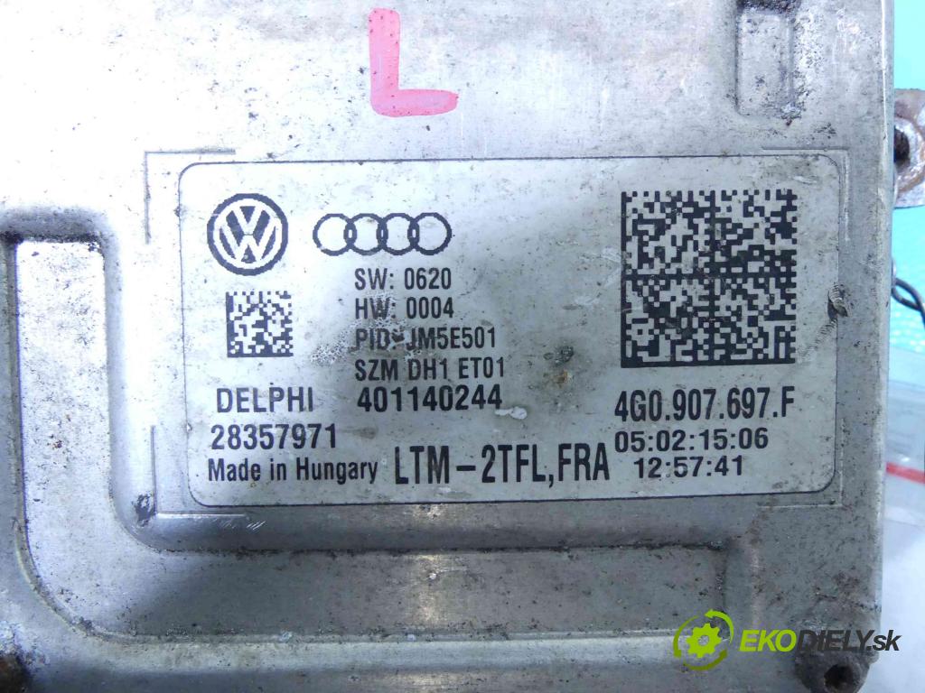 Vw Passat B8 2014 - 2.0 tdi 150 HP manual 110 kW 1968 cm3 5- střídač: xenon 4G0907697F (Riadiace jednotky xenónu)