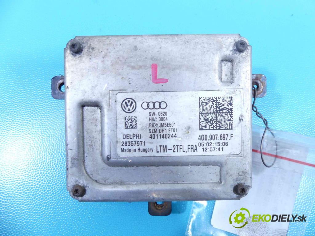 Vw Passat B8 2014 - 2.0 tdi 150 HP manual 110 kW 1968 cm3 5- střídač: xenon 4G0907697F (Riadiace jednotky xenónu)