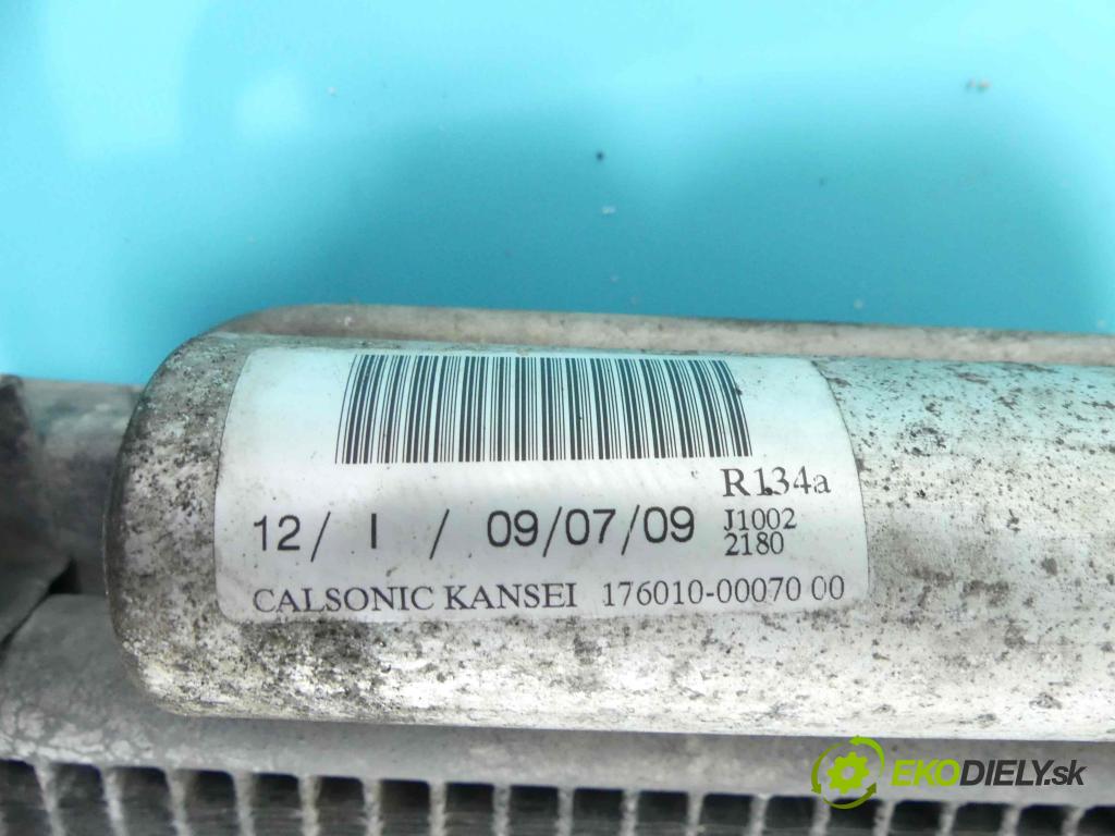 Renault Clio III 2005-2012 1,2.0 16V 75 HP manual 55 kW 1149 cm3 5- chladič voda: 176010-00070 (Chladiče vody)