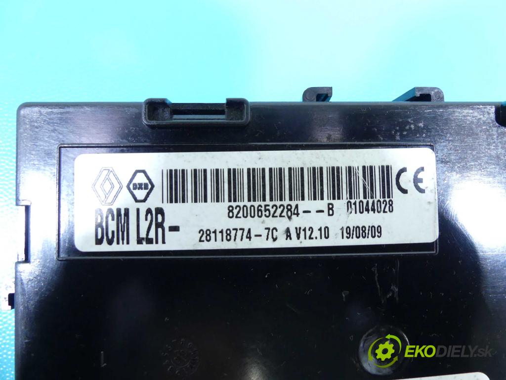 Renault Clio III 2005-2012 1,2.0 16V 75 HP manual 55 kW 1149 cm3 5- modul riadiaca jednotka 8200652284B (Ostatné)