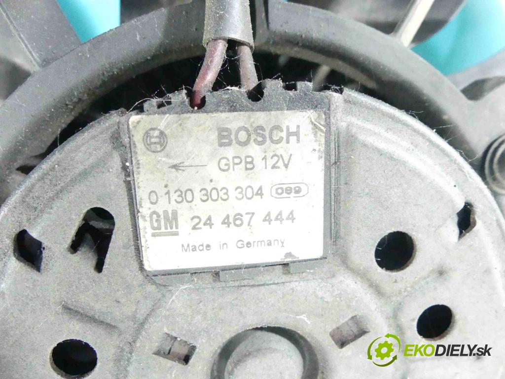 Opel Zafira B 2005-2014 1.9 cdti 120 HP manual 88 kW 1910 cm3 5- Ventilátor chladiča 0130303304
