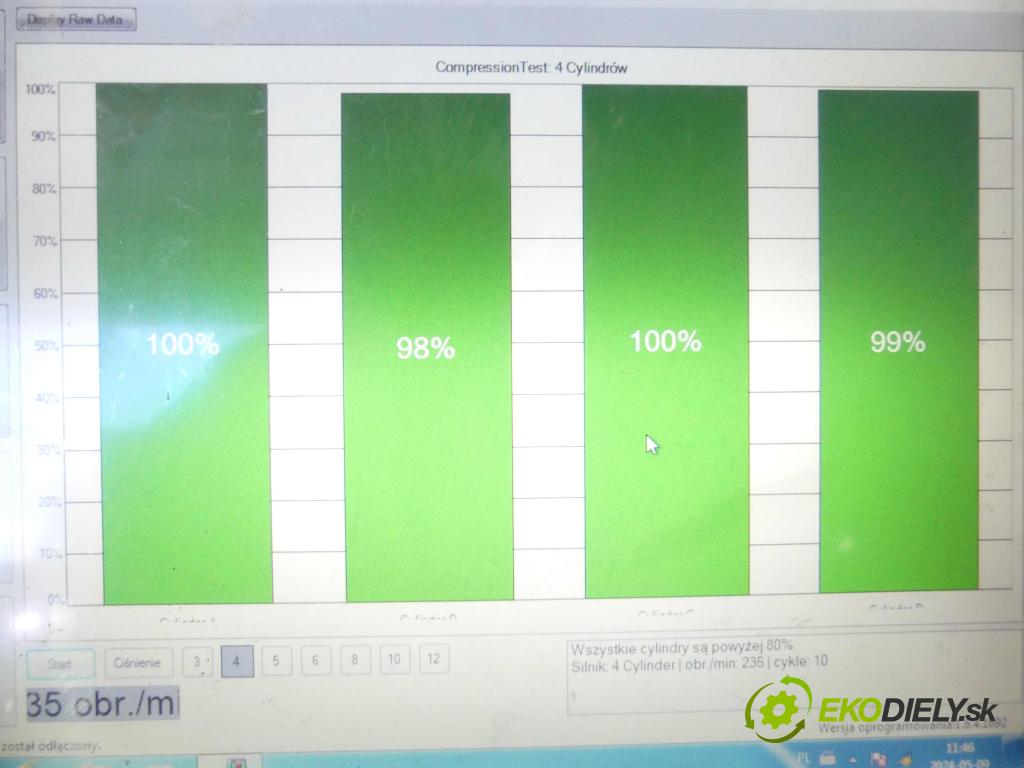 Ford Focus Mk2 2004-2011 2.0 tdci 136hp manual 100 kW 1997 cm3 4- motor diesla