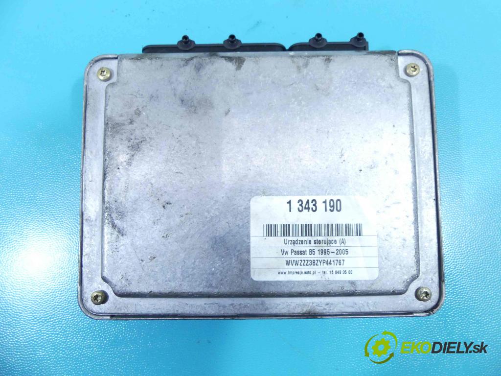 Vw Passat B5 1995-2005 1.9 tdi 116 hp manual 85 kW 1896 cm3 4- řídící jednotka motoru 038906018N
