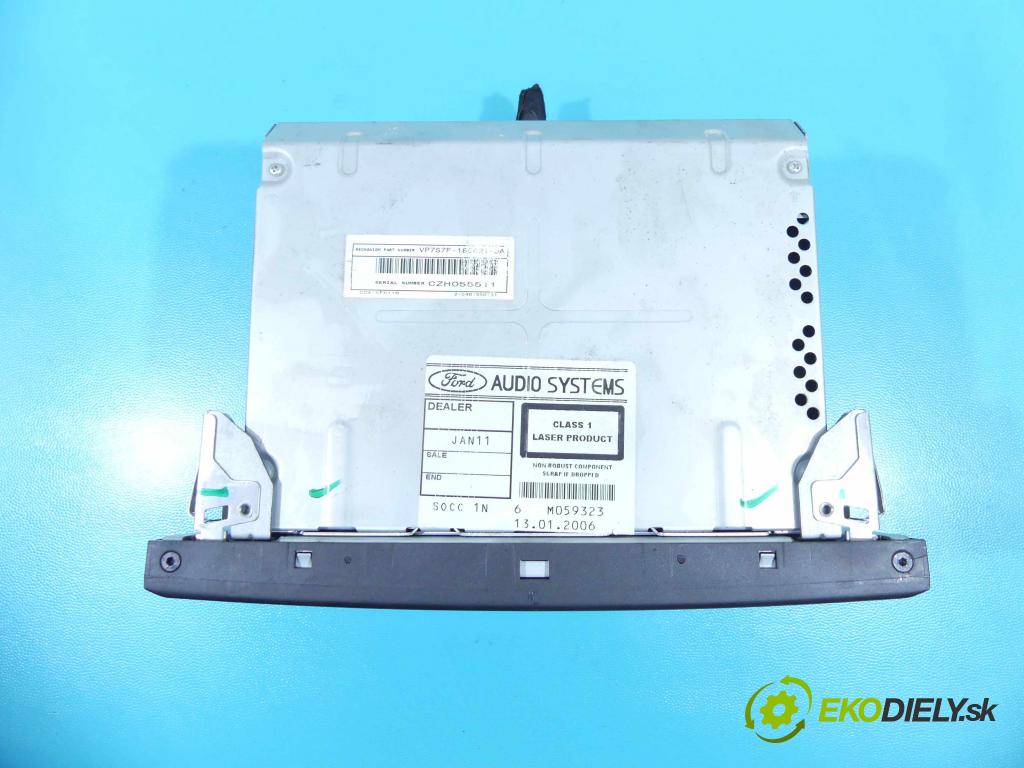 Ford Focus Mk2 2004-2011 2.0 tdci 136 HP manual 100 kW 1997 cm3 4- Radio originál 4M5T-18C815-BJ