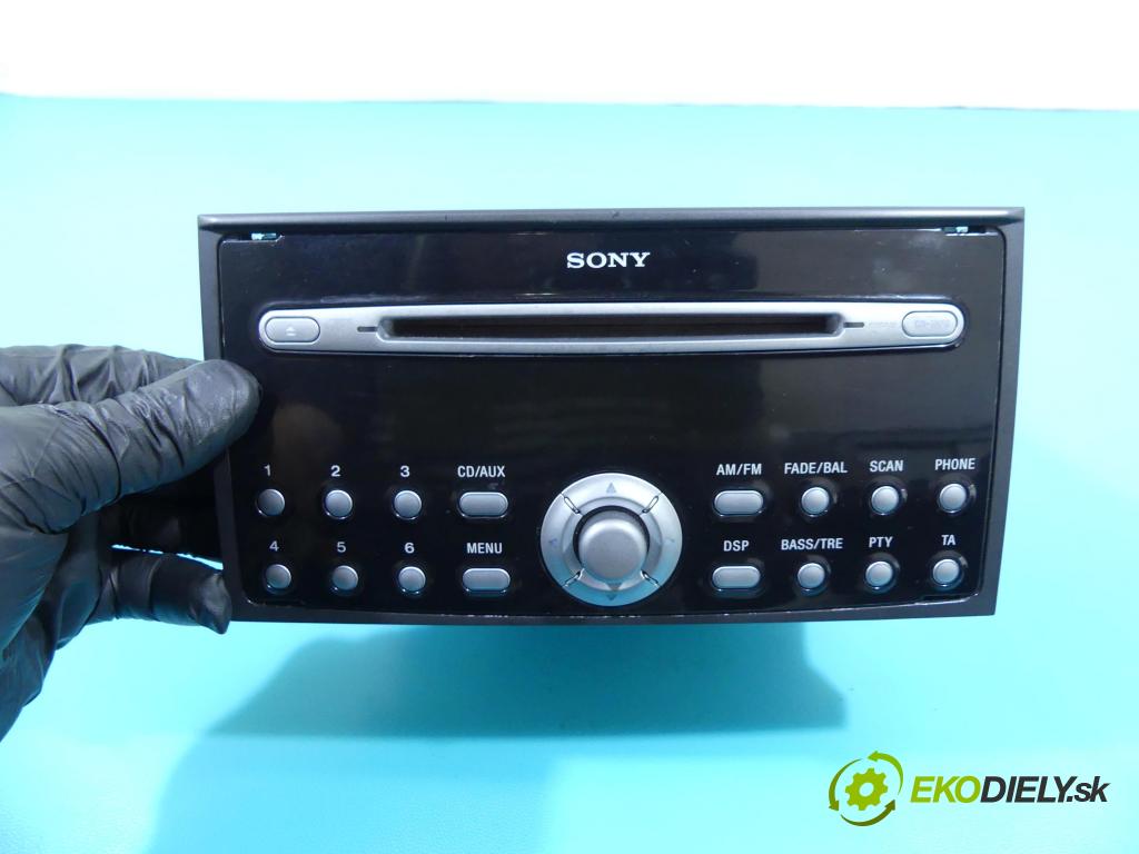 Ford Focus Mk2 2004-2011 2.0 tdci 136 HP manual 100 kW 1997 cm3 4- Radio originál 4M5T-18C815-BJ